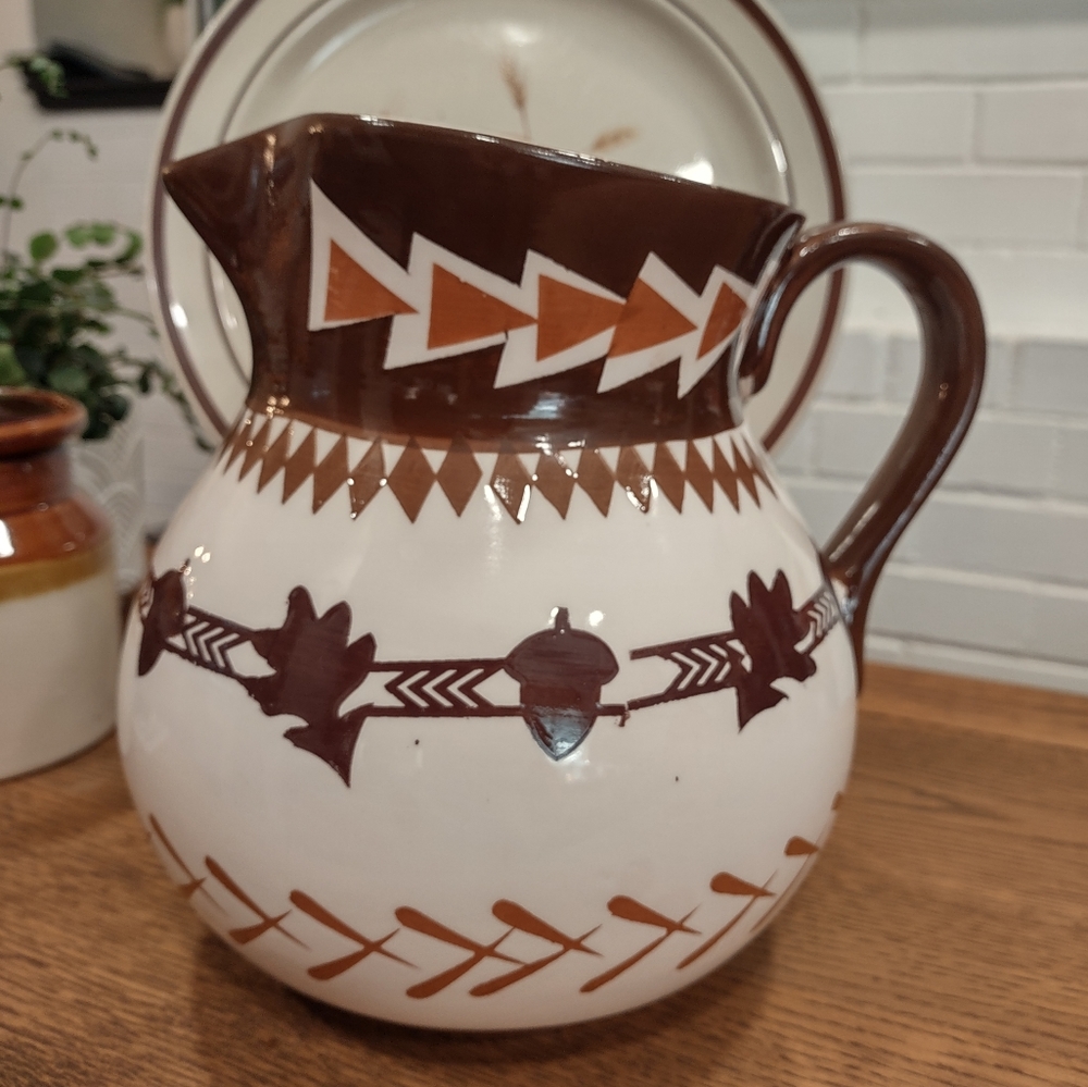 Tabletops Gallery Acorn Festival Pitcher